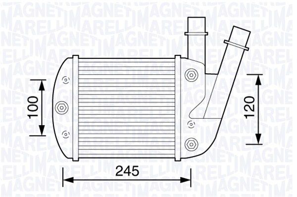 MAGNETI MARELLI Starpdzesētājs 351319203450